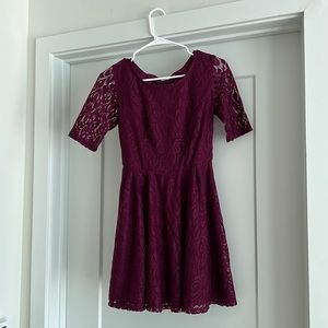 Iz Byer A-line Skater Dress